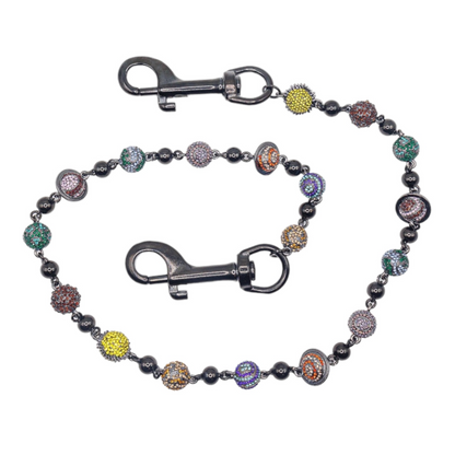 Starchain World Black Planet Wallet Chain Multi-Color