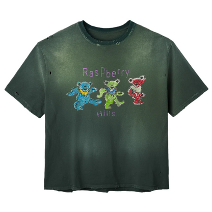 GV Gallery Raspberry Hills Grateful Berry Tee Green
