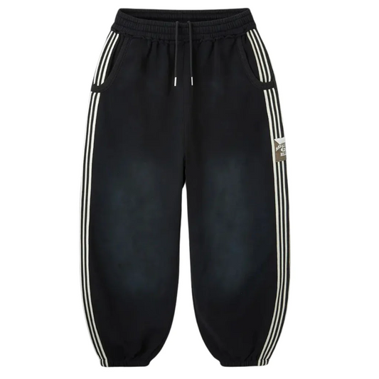 GV Gallery Raspberry Hills Lil Leon Scrunch Sweatpants Washed Black