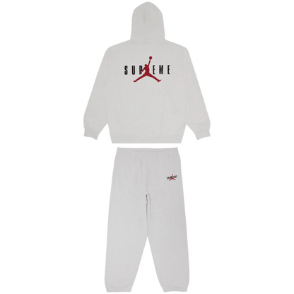 Supreme x Jordan Sweatsuit Grey