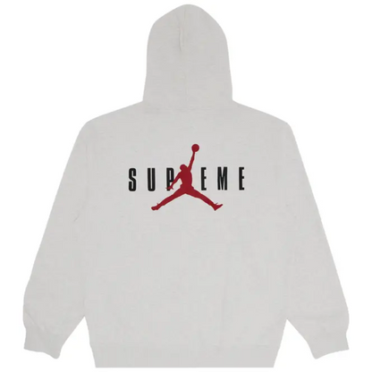 Supreme x Jordan Hoodie Grey