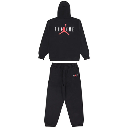 Supreme x Jordan Sweatsuit Black