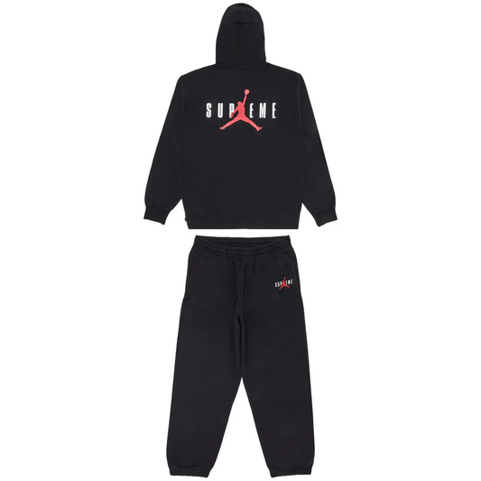 Supreme x Jordan Sweatsuit Black