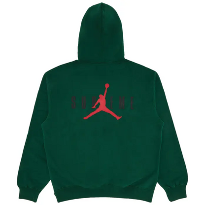 Supreme x Jordan Hoodie Green