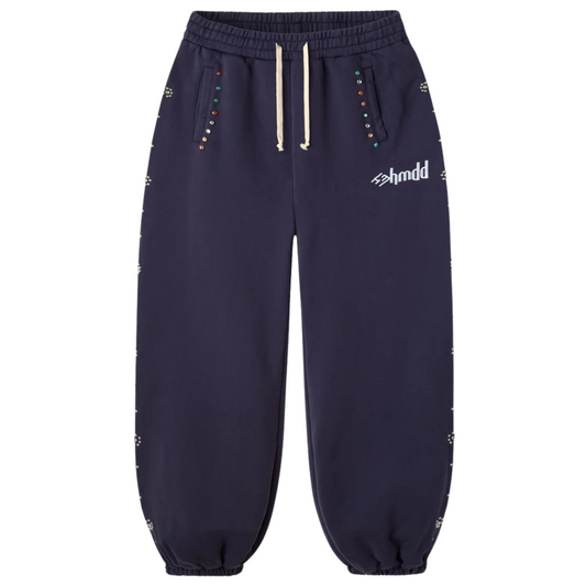 Happy Memories DON'T DIE HMDD Flower Studded Scrunch Sweatpants
