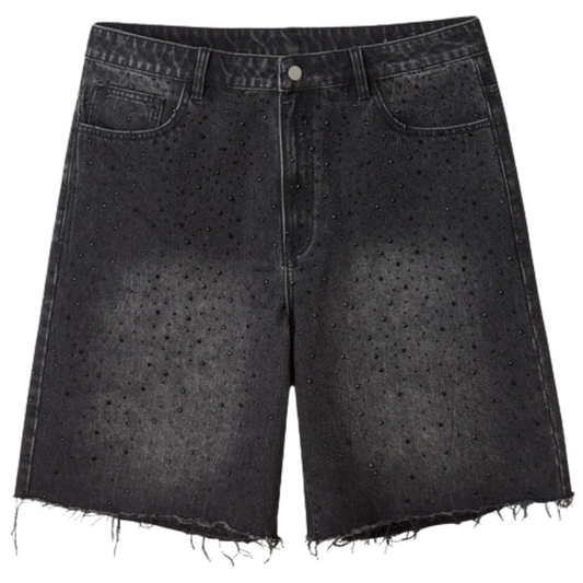 Happy Memories Don't Die HMDD Black Billie Jean Shorts