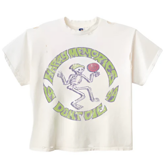 Happy Memories DON'T DIE HMDD Palooza Tee White