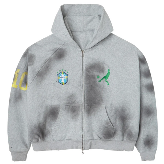 Happy Memories Don't Die HMDD Grey Brasil Hoodie