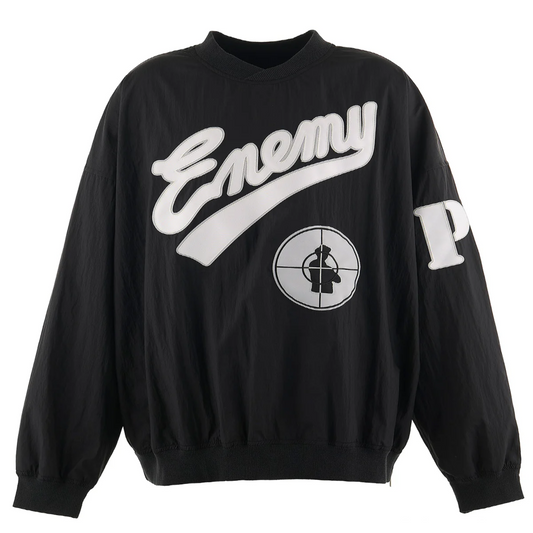 SAINT MXXXXXX  X Public Enemy Nylon Pullover Crewneck