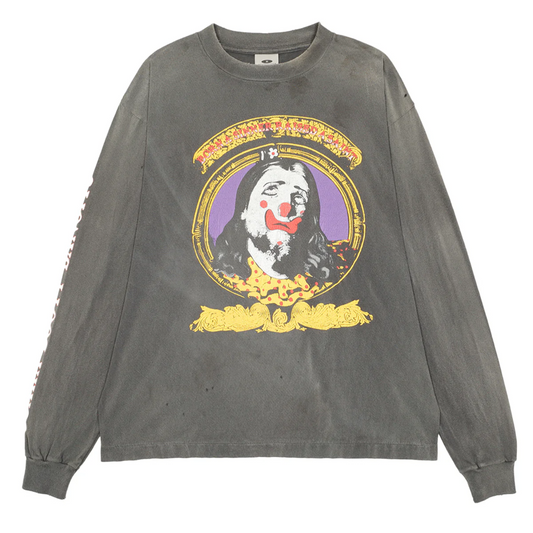 SAINT M×××××× X Born & Raised Born Saint Long Sleeve Tee