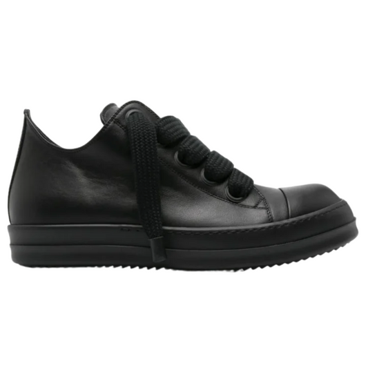 Rick Owens Ramone Low Jumbo Laces Black Out