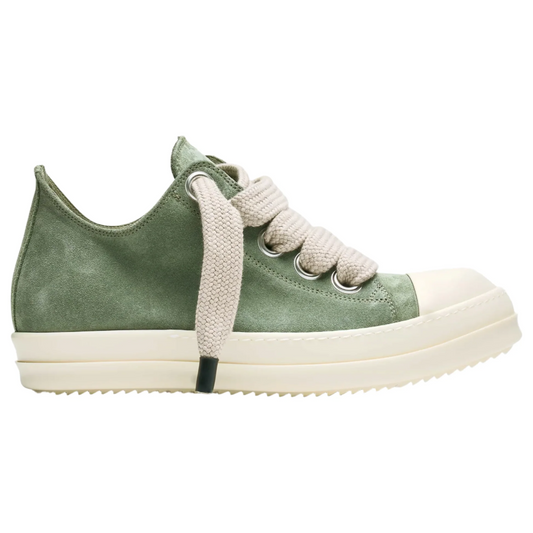 Rick Owens Ramone Low Jumbo Laces Celadon