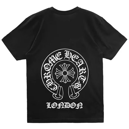Chrome Hearts London Exclusive Horseshoe Tee Black