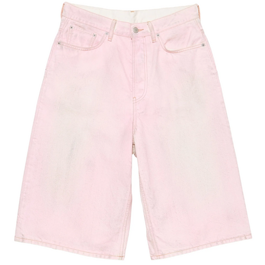 Acne Studios Pale Pink Denim Shorts