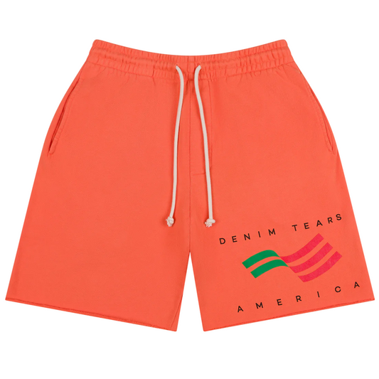 Denim Tears America Sportswear Shorts Orange
