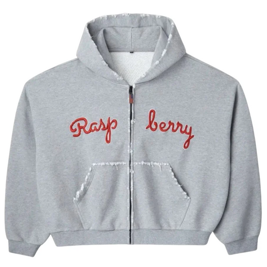 GV Gallery Raspberry Hills Script Zip Hoodie
