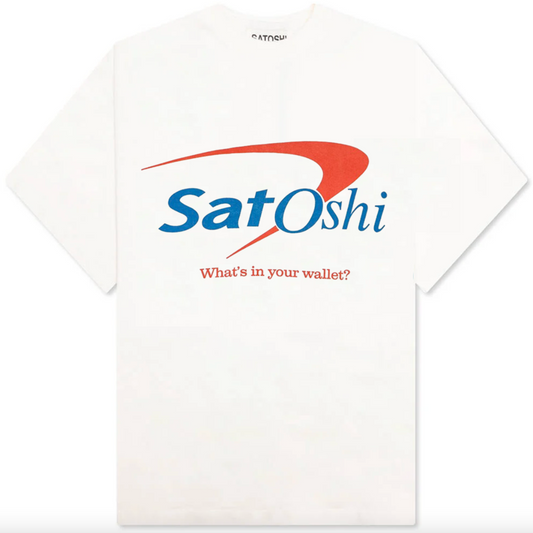 Satoshi Nakamoto Bank of Satoshi Tee White