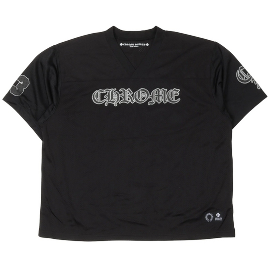 Chrome Hearts Floral Short Sleeve Jersey Black