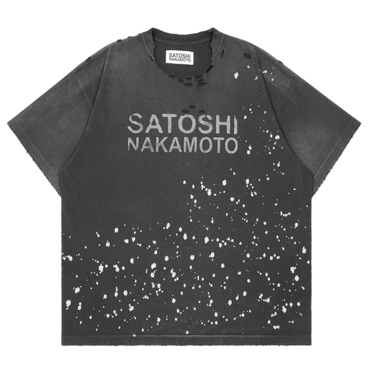 Satoshi Nakamoto Destoryed Luke Tee