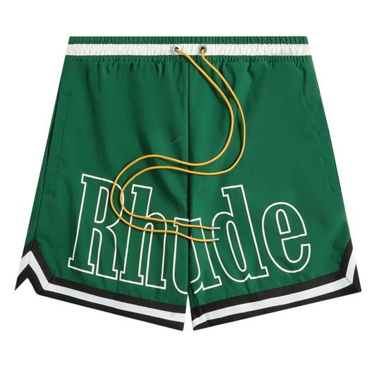 Rhude Logo Basketball Swim Shorts