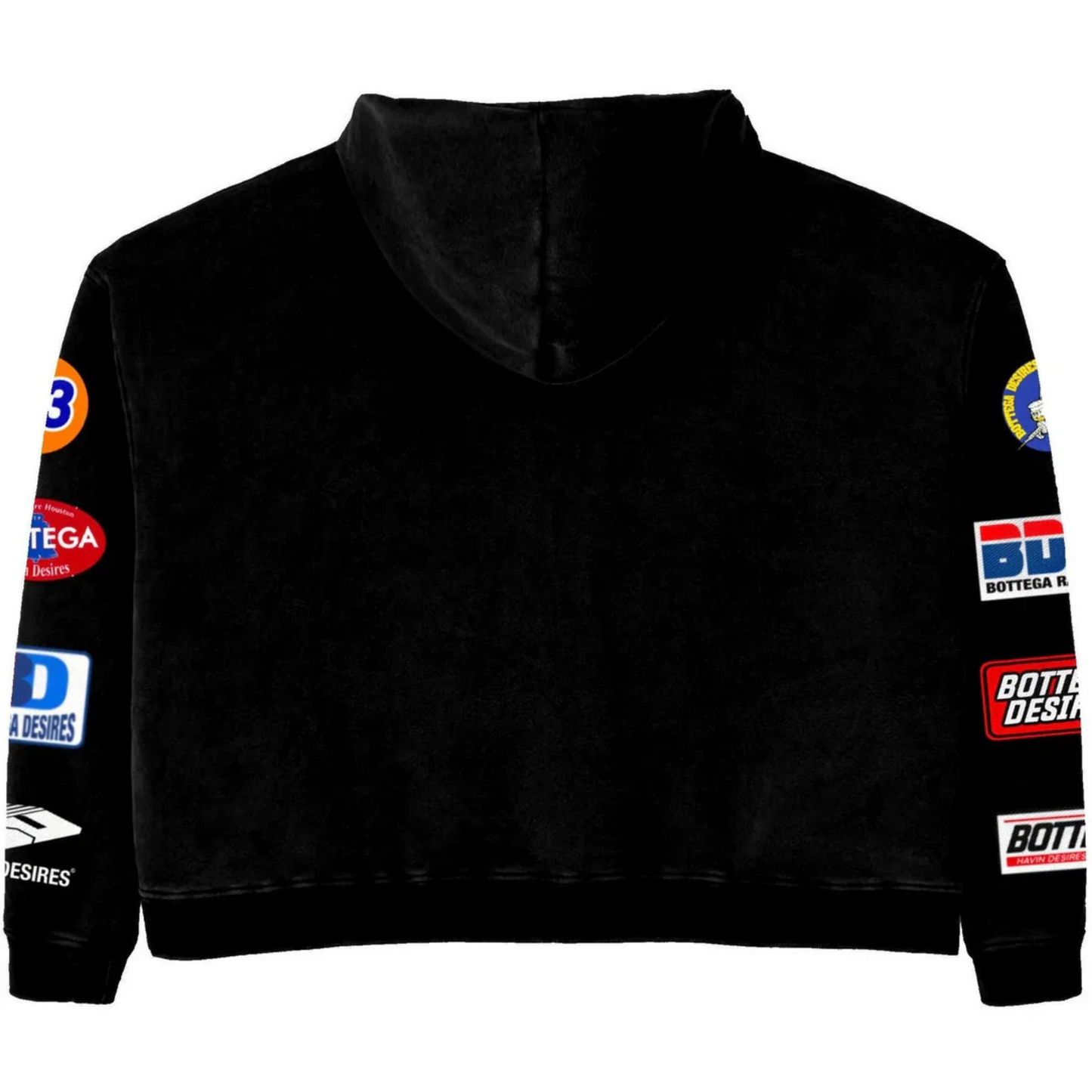 Bottega Desires Patches Sweatsuit Black