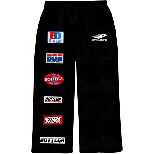 Bottega Desires Patches Sweatpants