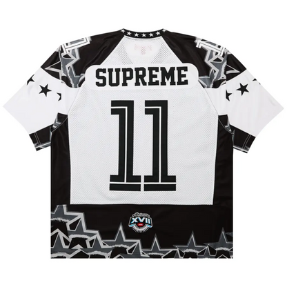 Supreme Stars Football Jersey Black