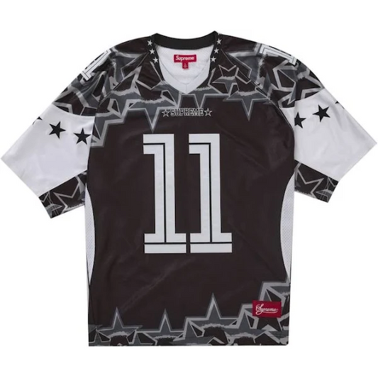 Supreme Stars Football Jersey Black