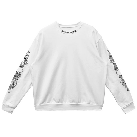 Chrome Hearts Love You Crewneck Sweatshirt
