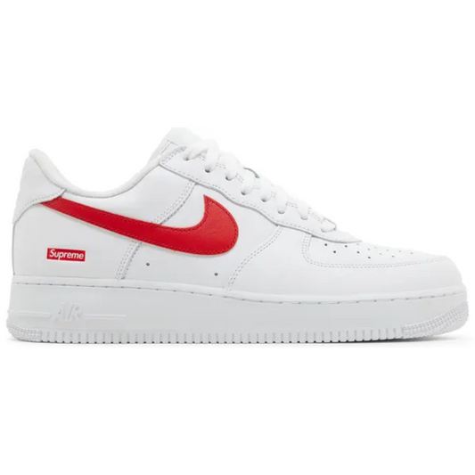 Supreme x Air Force 1 Low Box Logo Speed Red Shanghai Exclusive