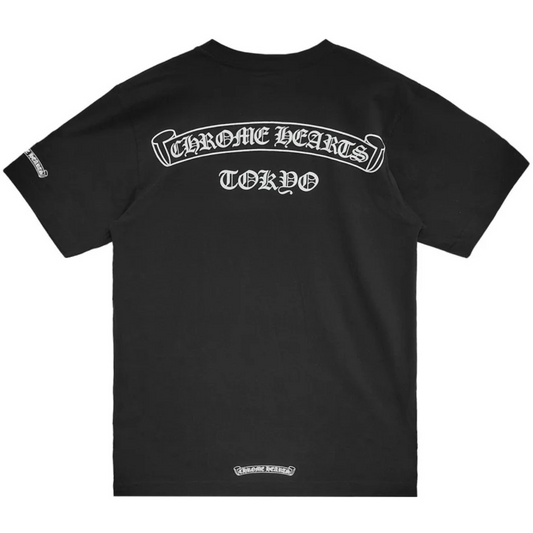 Chrome Hearts Tokyo Exclusive Scroll Tee Black