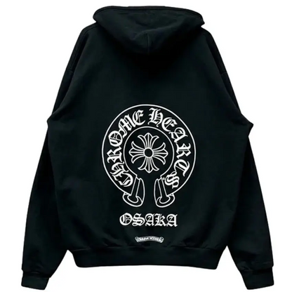Chrome Hearts Osaka Horseshoe Zip Up Hoodie