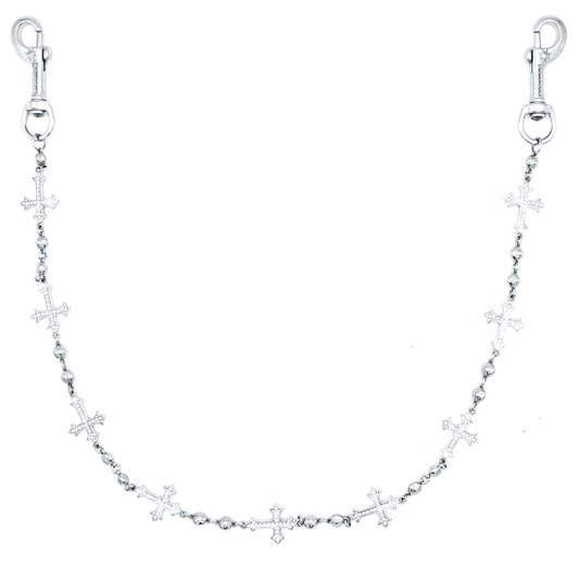 Starchain World Sliver Crosses Wallet Chain