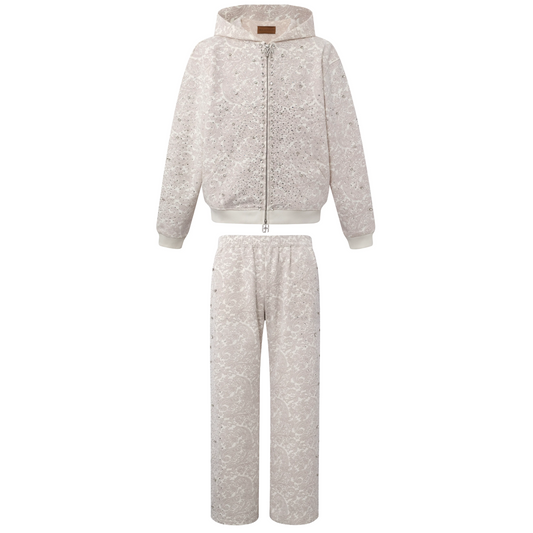 Birth of Royal Child Cashew Blossom Pearl Sweatsuit