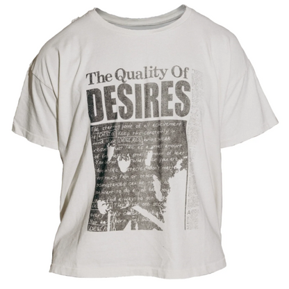 Matiere De Desirs Quality of Desires Tee Ivory
