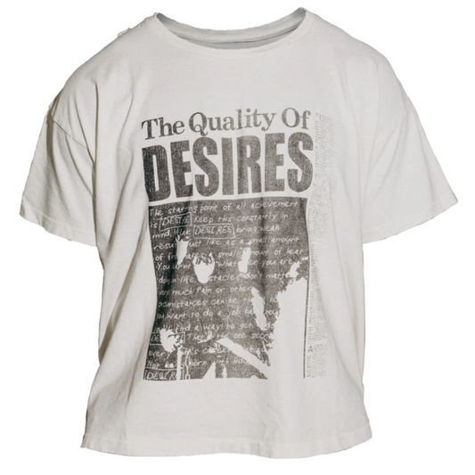 Matiere De Desirs Quality of Desires Tee Ivory