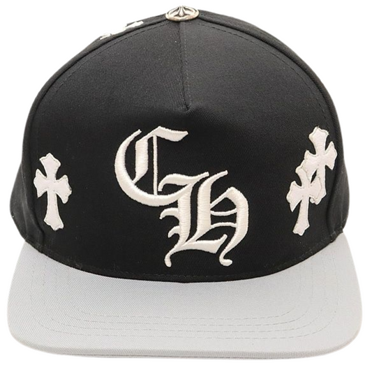 Chrome Hearts Cross Patch Cap Black/Grey