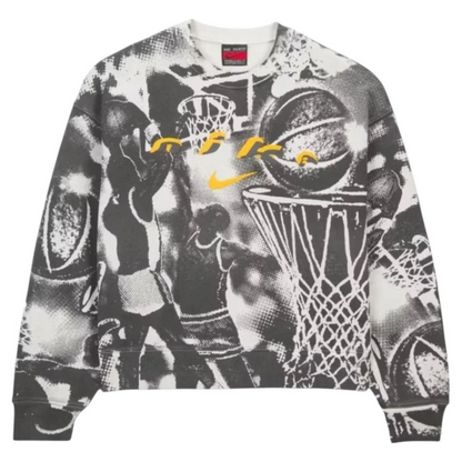 Cactus Plant Flea Market x Nike Hoop Crewneck Light Bone