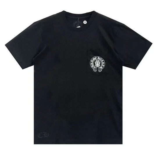 Chrome Hearts American Flag Horseshoe Logo Tee