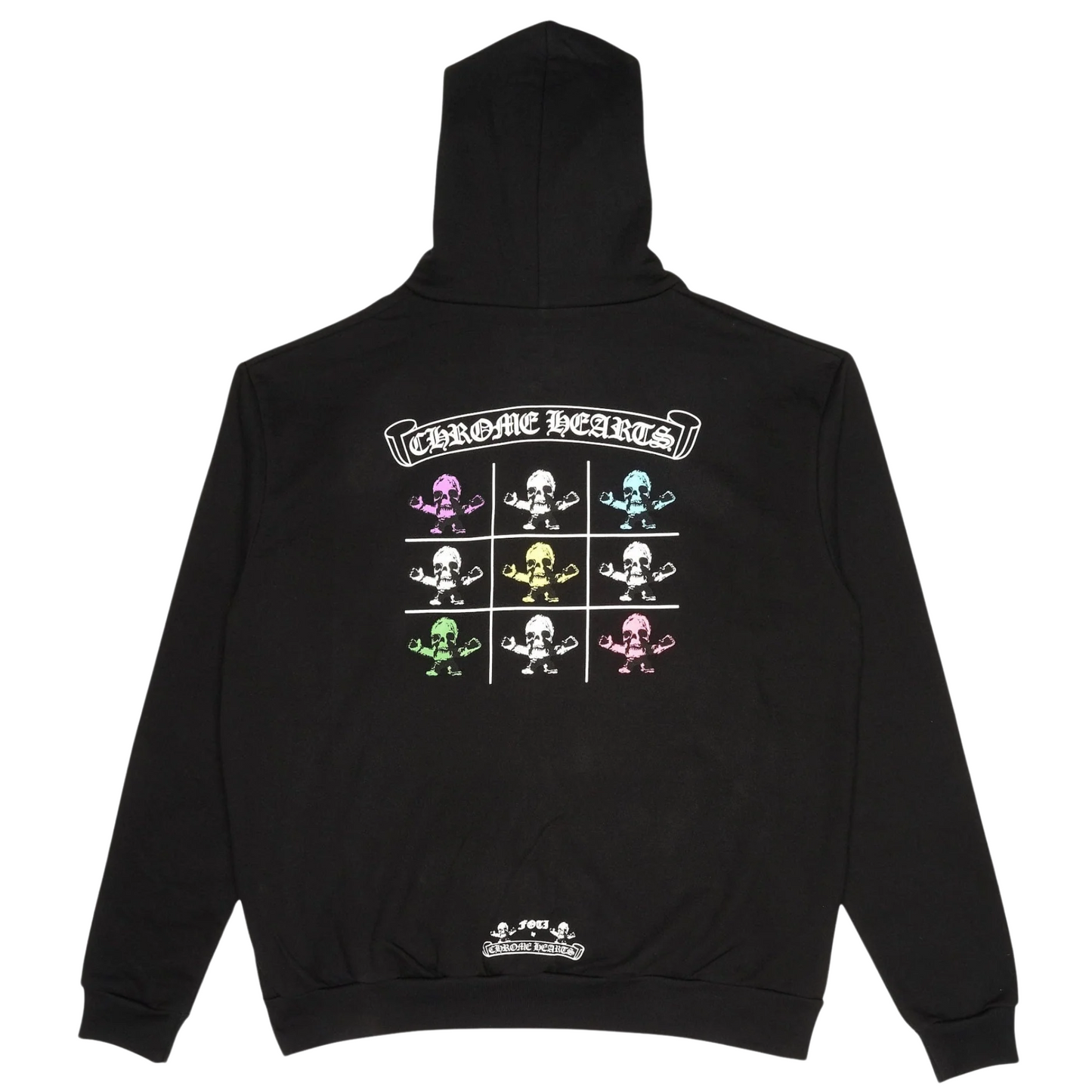 Chrome Hearts Foti Multi Teeter Harris Logo Zip Up Hoodie