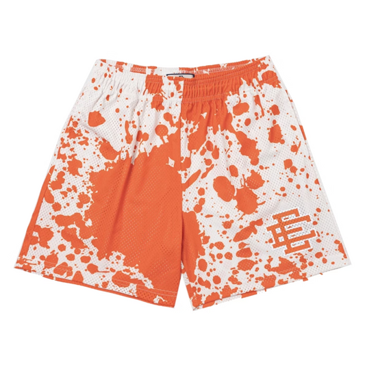 Eric Emanuel EE Basic Short Orange Paint Spill