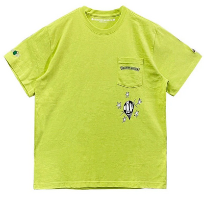 Chrome Hearts Matty Boy Yellow Short Sleeve Tee