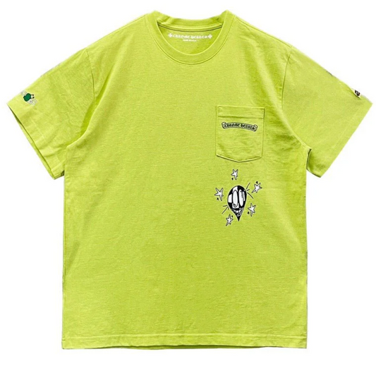 Chrome Hearts Matty Boy Yellow Short Sleeve Tee