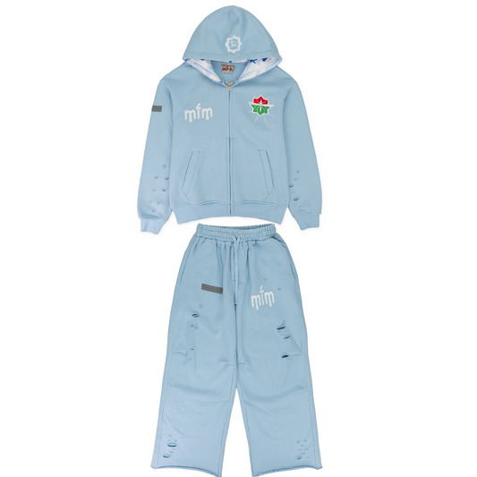 MURD333R.FM Light Blue Special OPS Sweatsuit