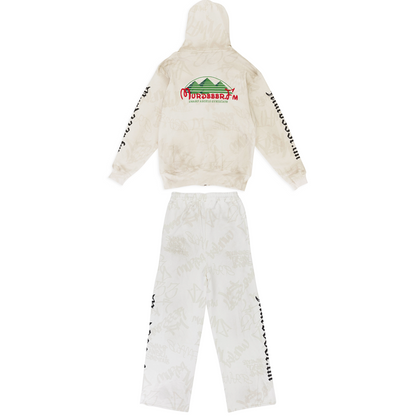 Murd333r.FM DISN333 Sweatsuit White