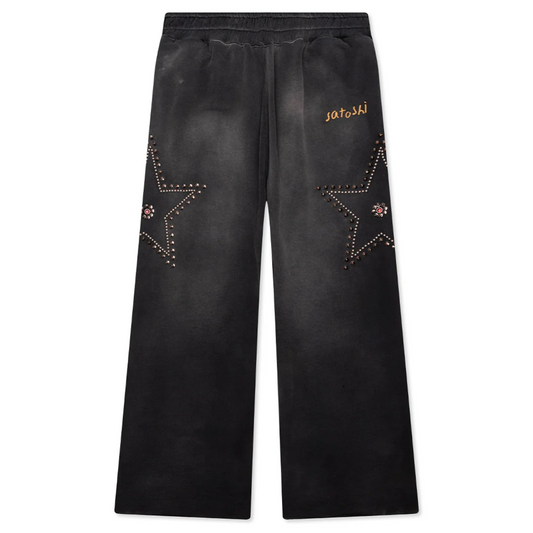 Satoshi Nakamoto Star Studded Sweatpant