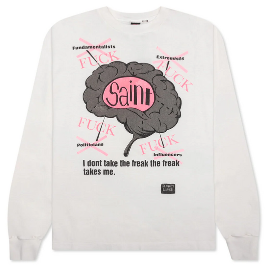 SAINT M×××××× Brain Long Sleeve Tee