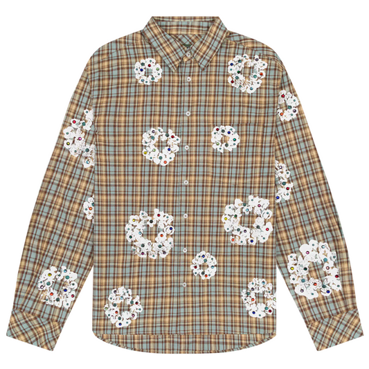 Denim Tears Cotton Wreath Western Button Up