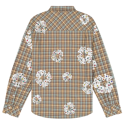 Denim Tears Cotton Wreath Western Button Up