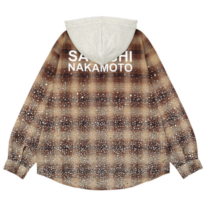 Satoshi Nakamoto Other Scenes Shattered Glass Hoodie